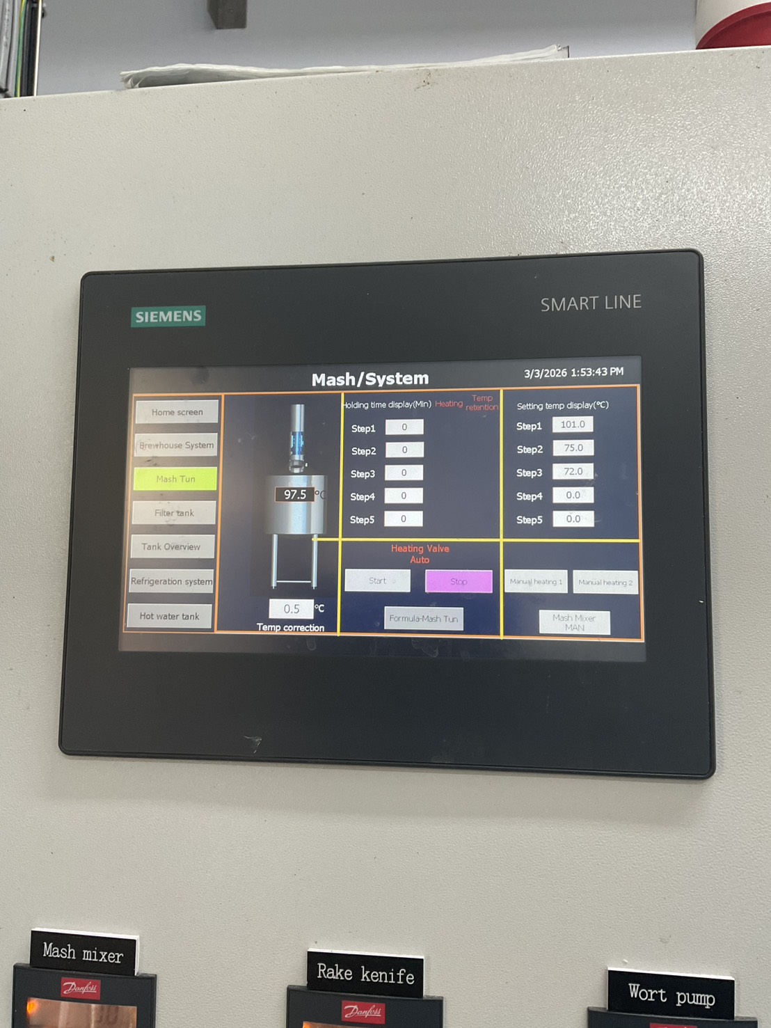 Siemens Smart Line — 97.5°C